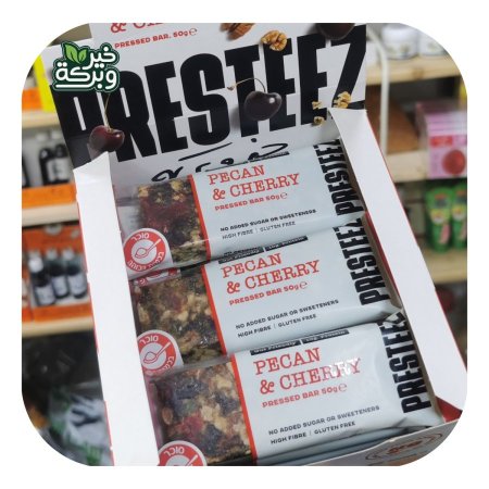 شوفان بار بالكرز وجوز البيكان بدون سكر بدون جلوتين 35 جرام