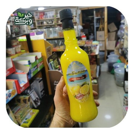 شراب الليمون المركز الخالي من السكر