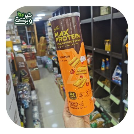 شيبس ماكس بنكهة الفلفل الحار 26% بروتين غني بالألياف بدون زيت النخيل 150 غم