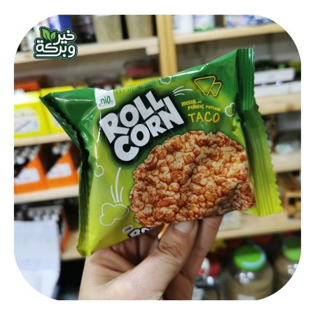 رقائق الارز والذرة بنكهة التاكو ( 30 جرام)