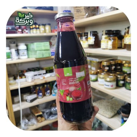 عصير الشمندر الطبيعي النقي بدون سكر 750 مل