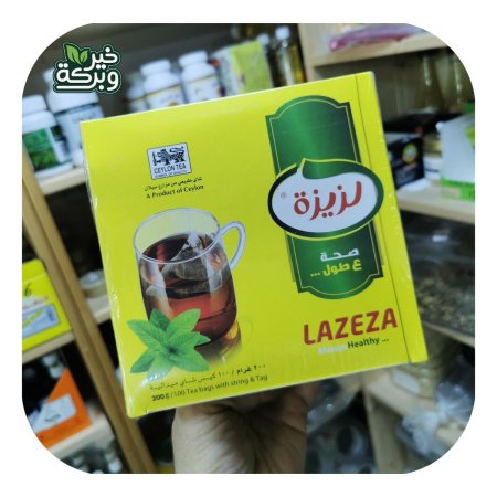 شاي لزيزة السيلاني (شاي اسود 100 كيس)