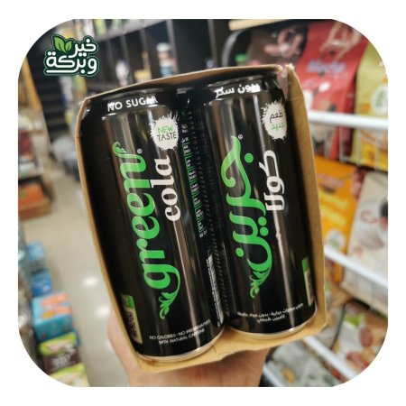 جرين كولا محلى بسكر ستيفيا 330 مل