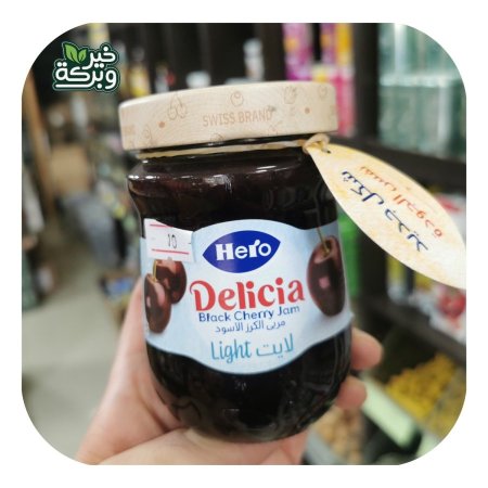 هيرو - مربي الكرز الاسود لايت منخفض السكر