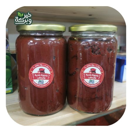بندورة مطبوخة عالحطب بلدية فاخرة (1 كيلو صافي)