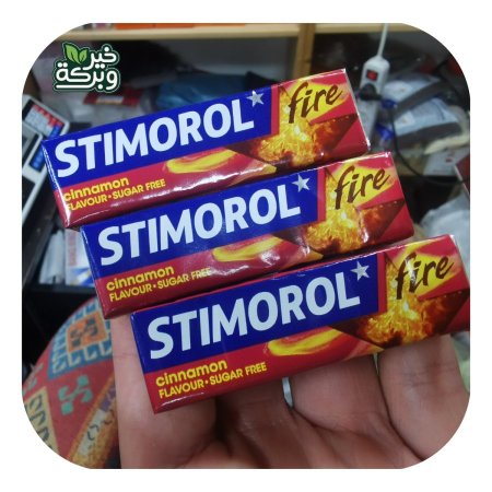 علكة Stimorol قرفة بدون سكر مضاف (عدد 3 صغير)