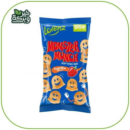 Lorenz كرسبي سناك بطاطا الشبح بنكهة البابريكا