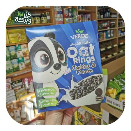 Verde كورن فليكس بالكوكيز والكريمة بدون سكر مضاف