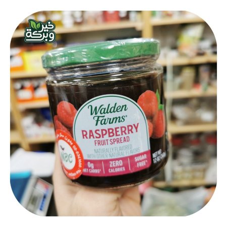 Walden Farms مربى التوت الاحمر بدون سكر وبدون سعرات حرارية 340 جرام