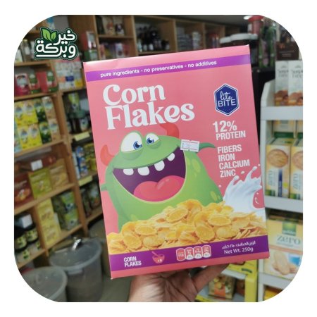Lite Bite كورن فليكس بالنكهة الاصلية 12٪ بروتين بدون سكر مضاف