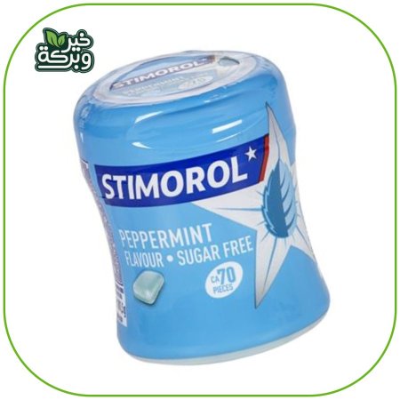 علكة stimorol نكهة النعناع الفلفلي بدون سكر