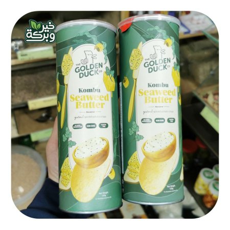 شيبس golden duck بنكهة الاعشاب البحرية بدون جلوتين 125 جرام