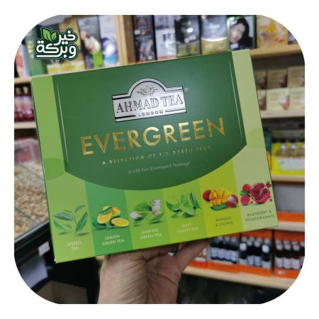 مجموعة الشاي الاخضر (60 كيس) Ahmad Tea