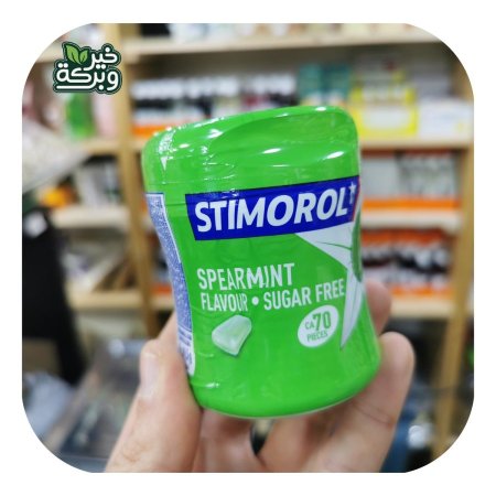 علكة Stimorol Spearmint بدون سكر مضاف