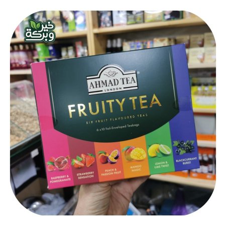 مجموعة شاي الفاكهة (60 كيس) Ahmad Tea